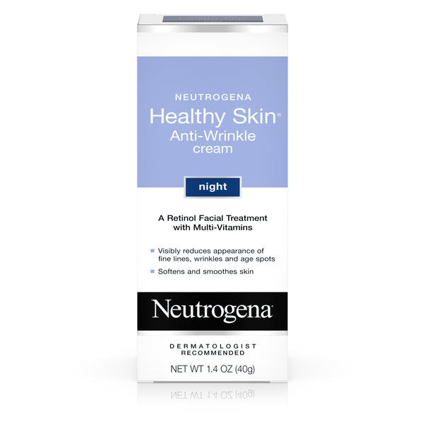 Neutrogena Healthy Skin Anti-Wrinkle Retinol Night Cream, 1.4 oz