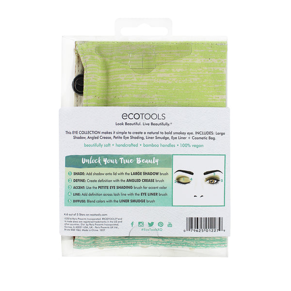 EcoTools 6 Piece Essential Eye Brushes Collection