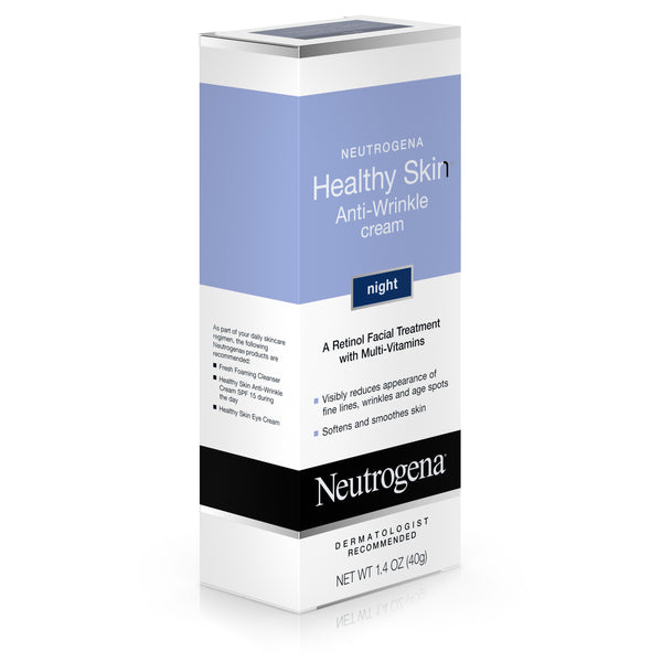 Neutrogena Healthy Skin Anti-Wrinkle Retinol Night Cream, 1.4 oz