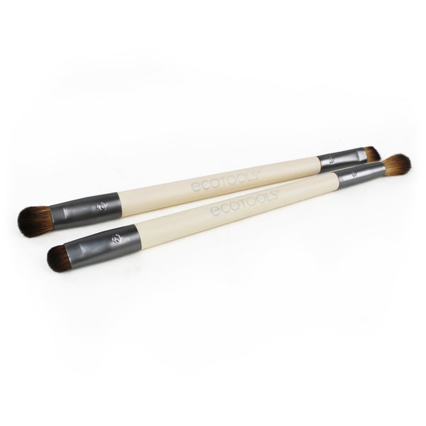 EcoTools Eye Enhancing Eyeshadow Brush Duo Set (2 Brushes) Makeup Brush