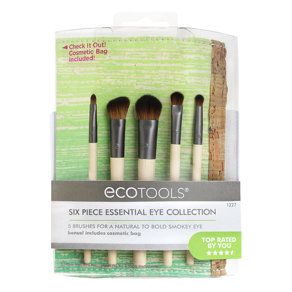 EcoTools 6 Piece Essential Eye Brushes Collection